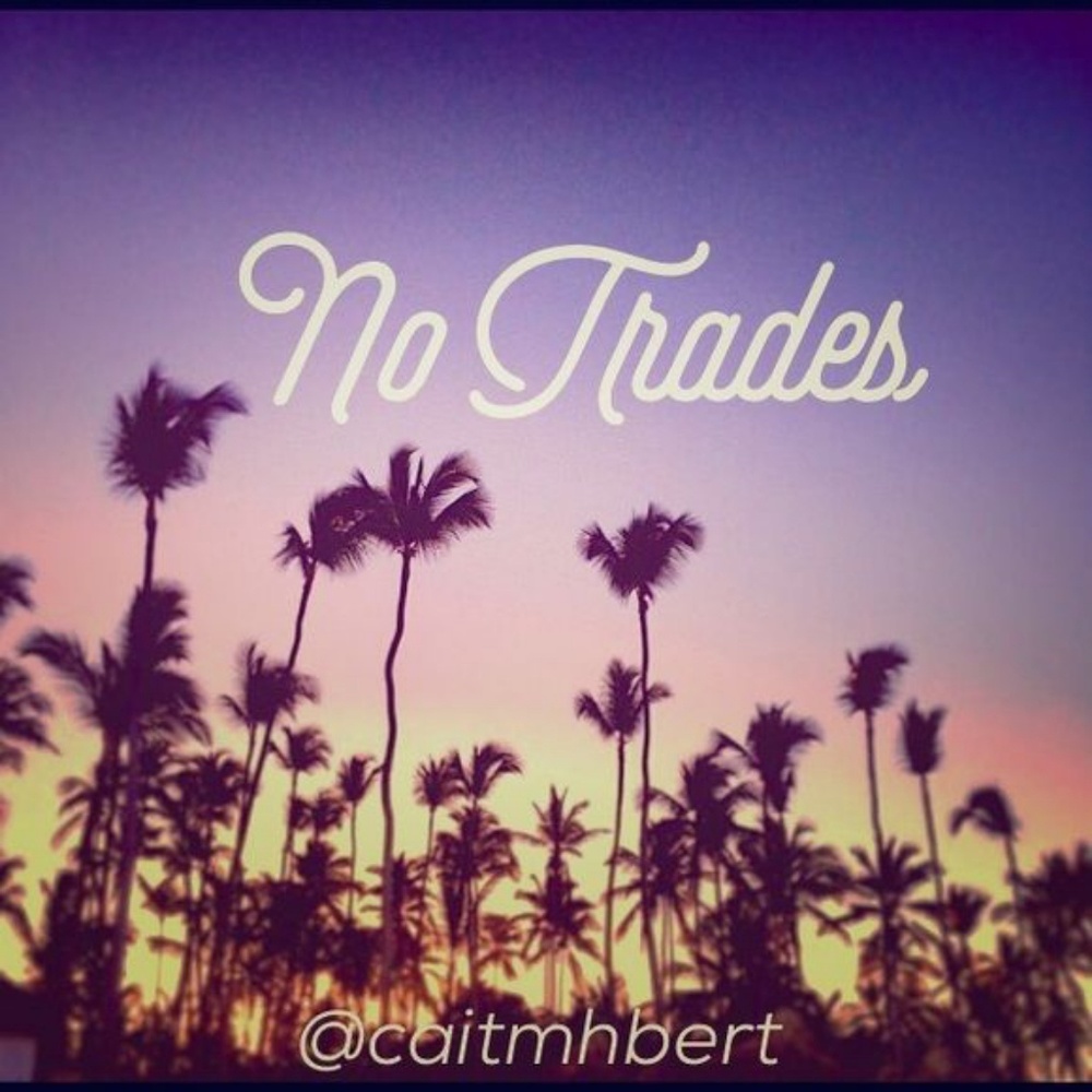 No trades